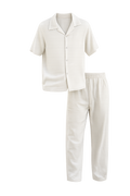Ensemble beige en lin
