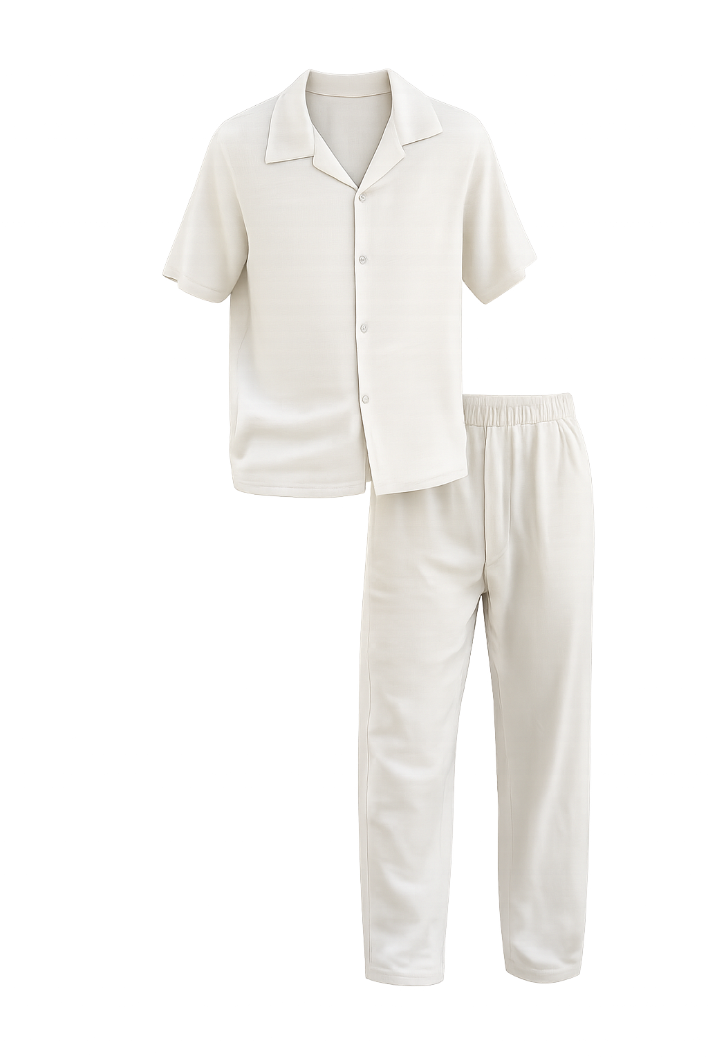 Ensemble beige en lin