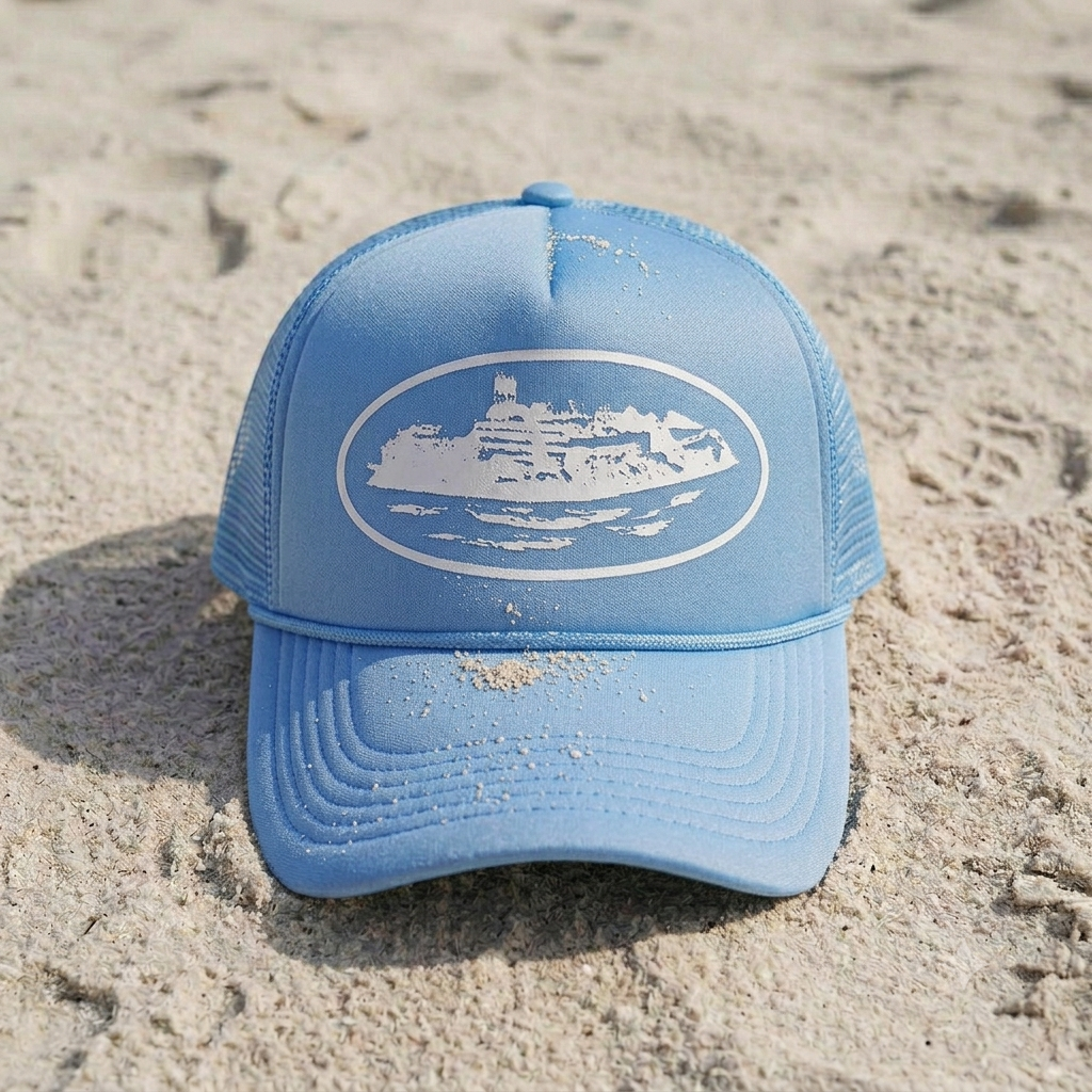 Casquette Corteiz bleue